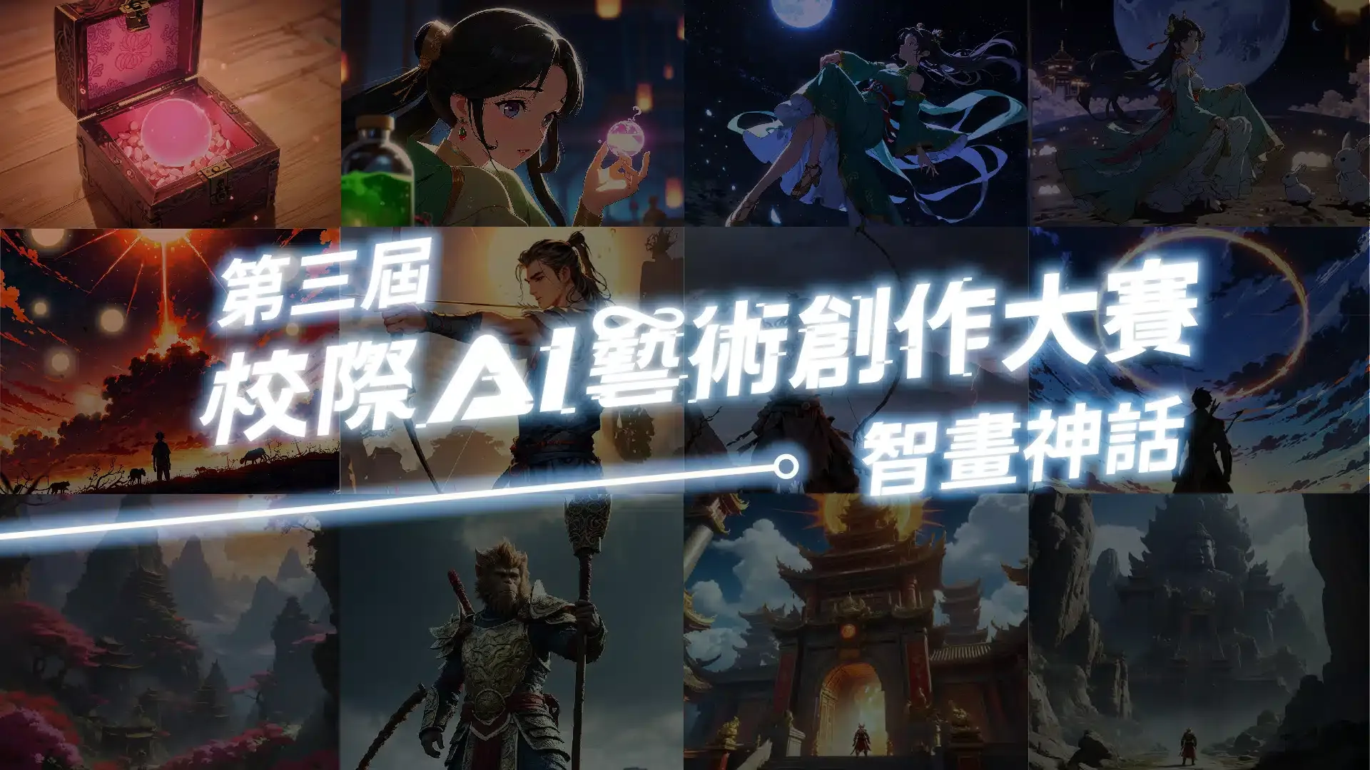 第三屆校際AI藝術創作大賽《智畫神話》