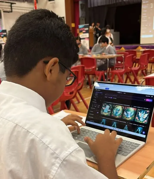 可立中學AI藝術創作STEM Day