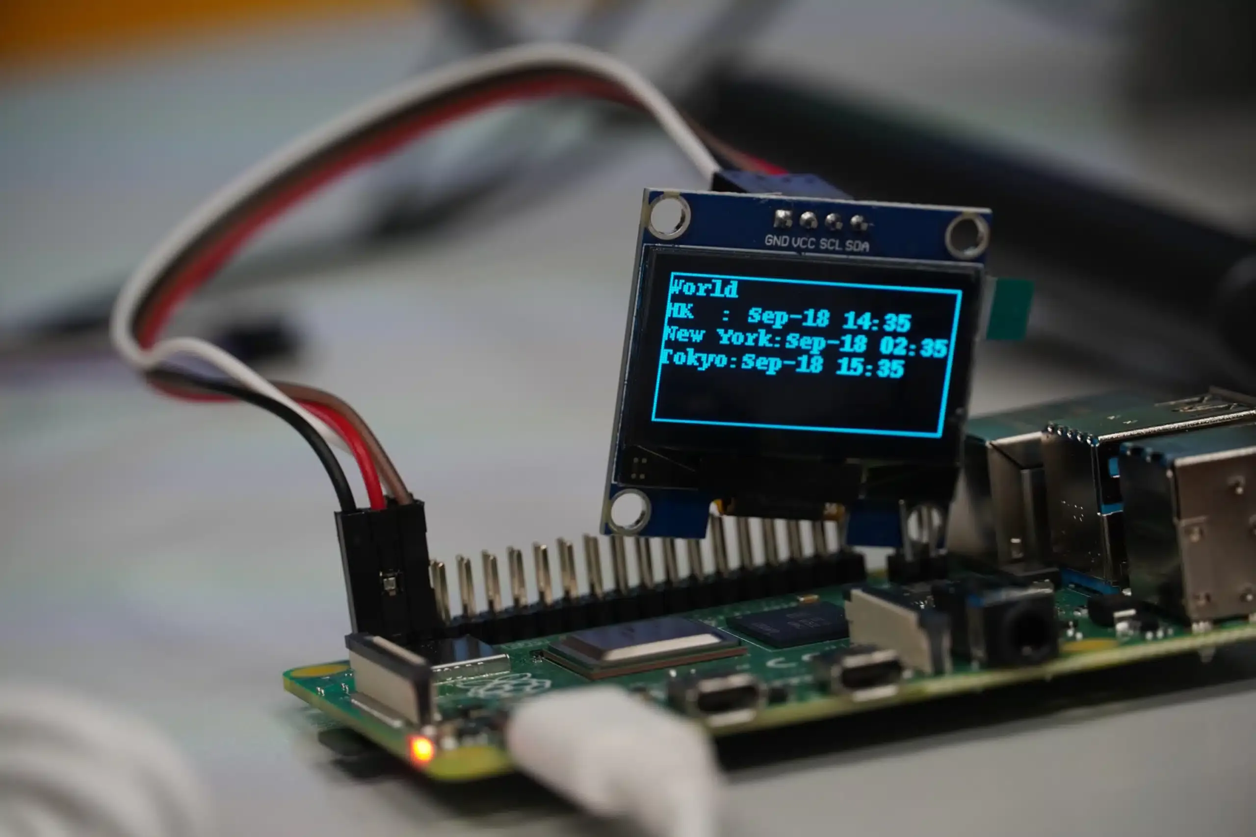 Raspberry Pi screen